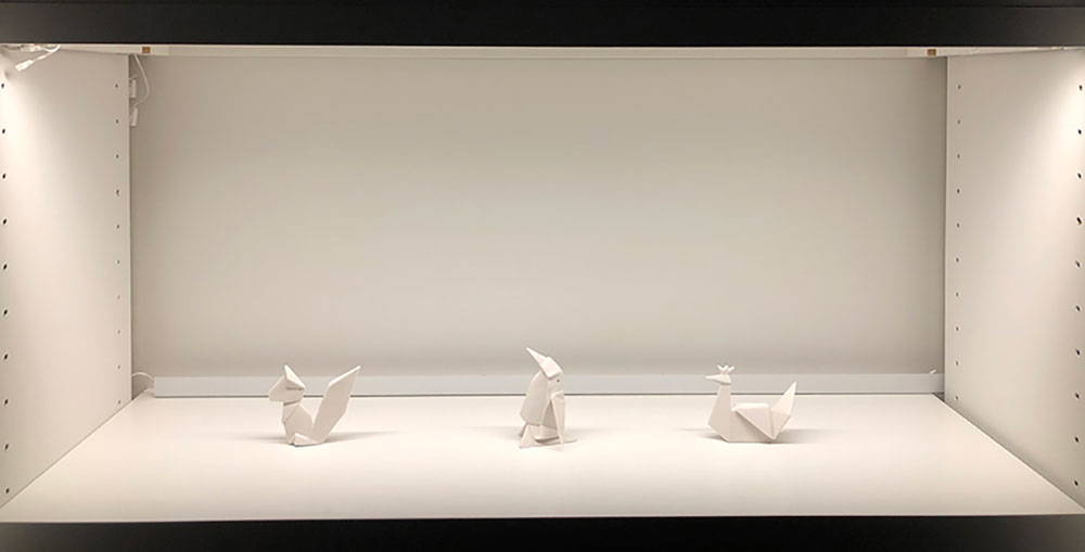 ライン照明｜棚全体を均一に見せる