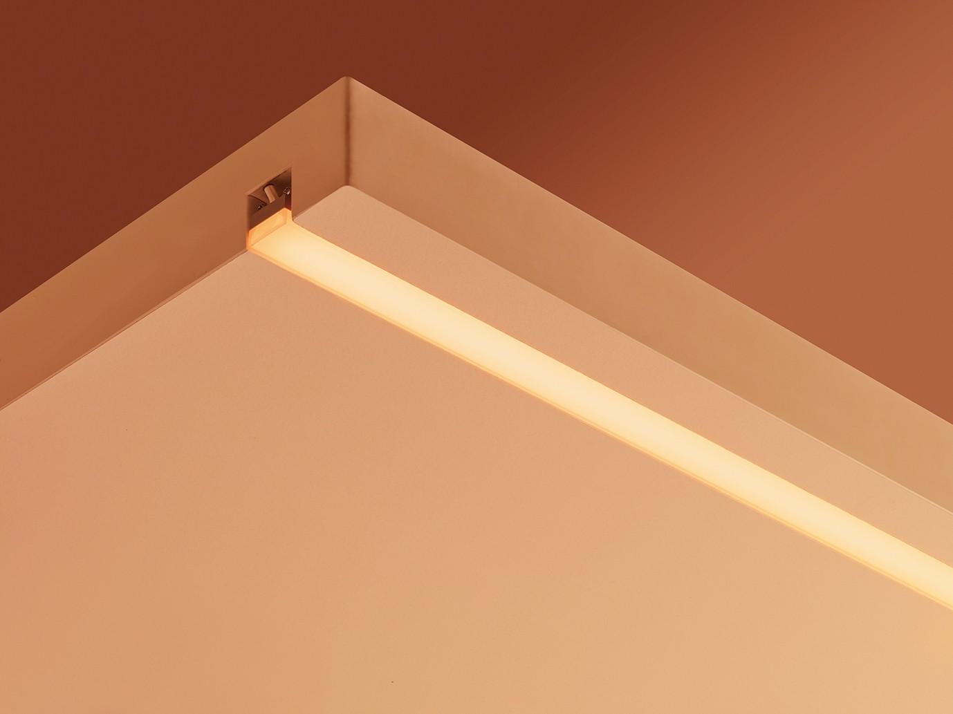 手前直付け＋遮光板の設計ポイン：MC-LED4 S